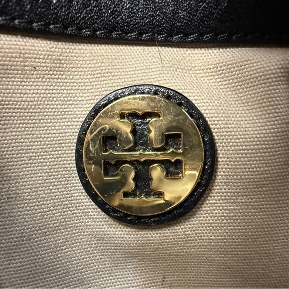 Tory Burch Screwhead Black Crossbody Bag with Mixed Metal Hardware - Picture 9 of 11